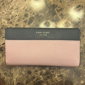 Kate Spade Navy Blue and Pink Women’s Wallet